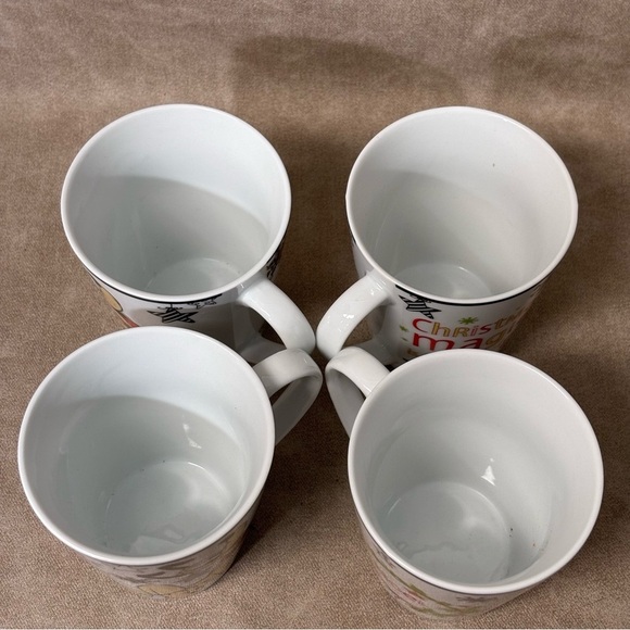 (4) Disney Coffee Mugs Mickey Mouse Goofy & Pluto - Picture 5 of 7